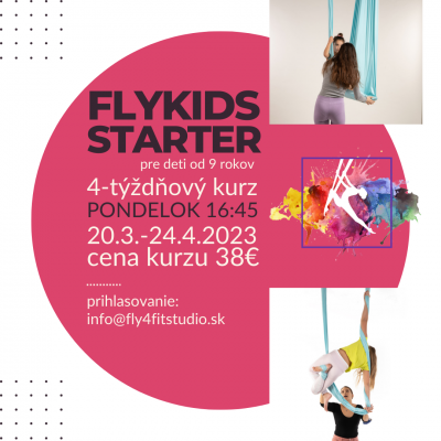 Nové kurzy FlyKids Starter od 20.3.