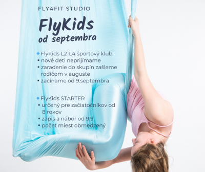 kurzy FlyKids od septembra 2024